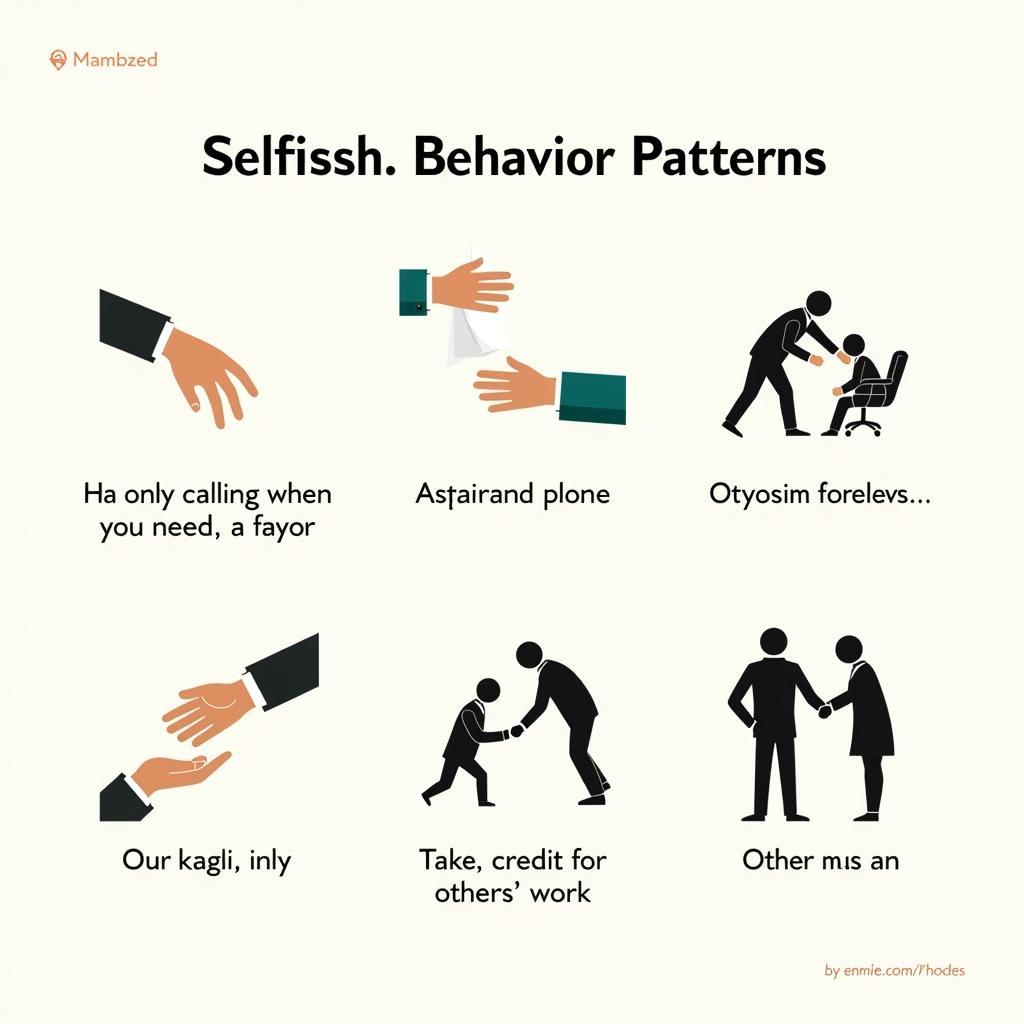 Identifying Selfish Behavior Patterns