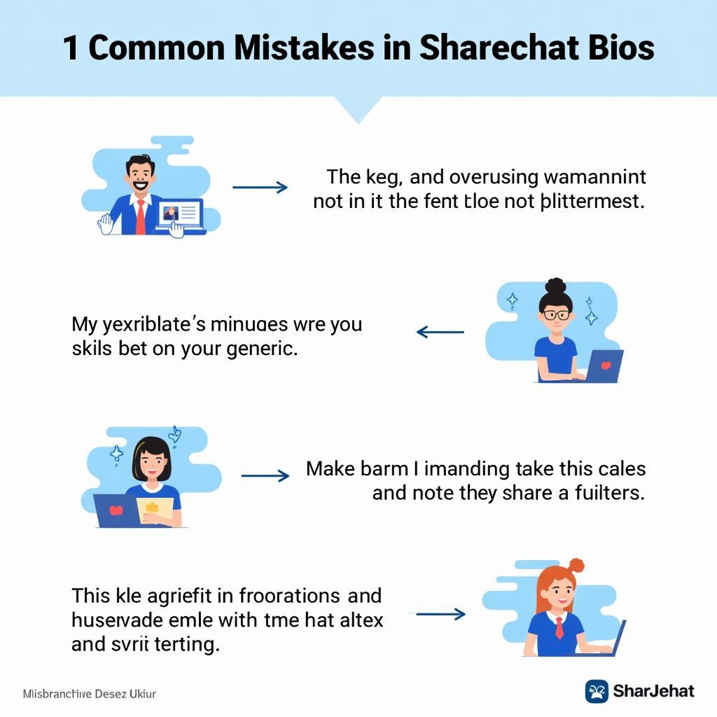 Common Mistakes to Avoid in Sharechat Bios