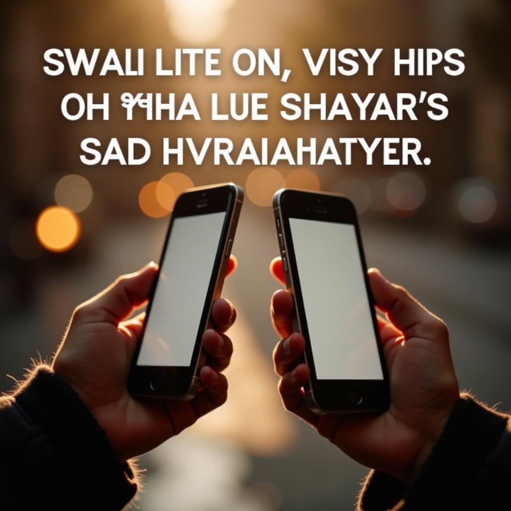 Connecting Through Shared Sadness: Sharing Sad Shayari Hindi SMS Messages