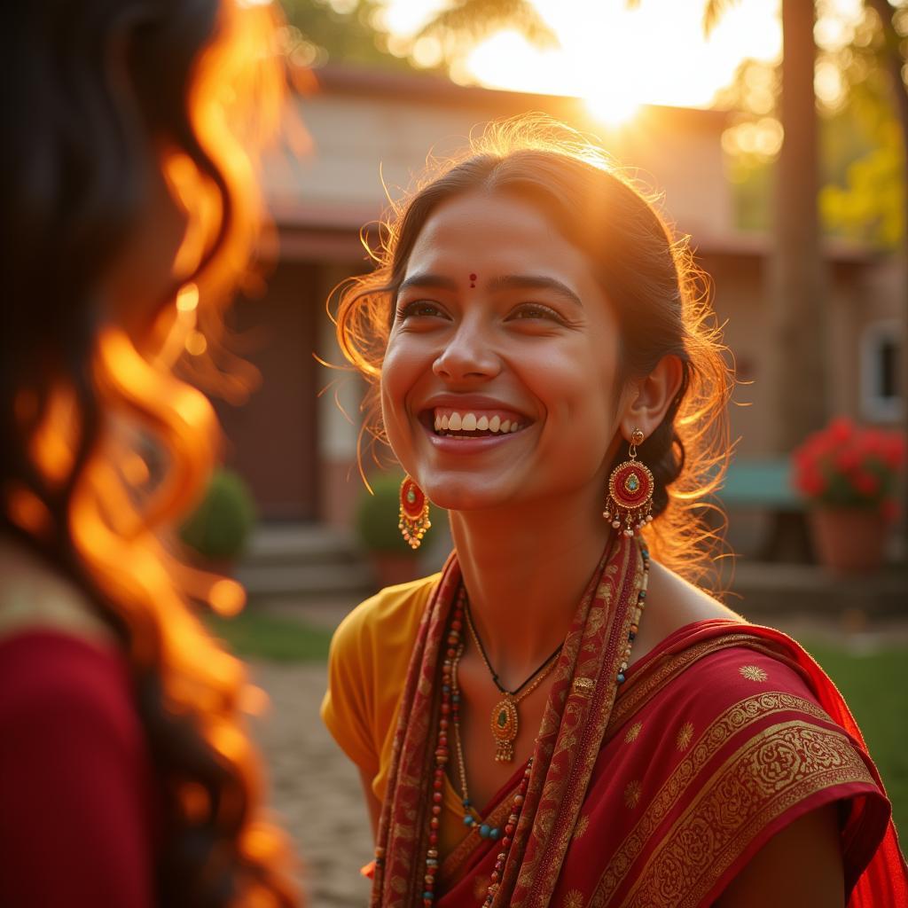 The Power of a Smile in Hindi