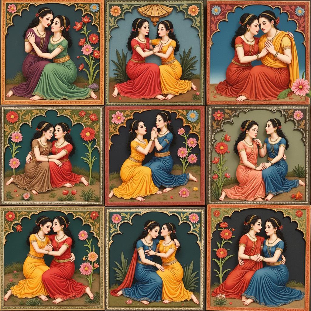 Themes in Hindi Love Poetry Depicted in Miniature Paintings