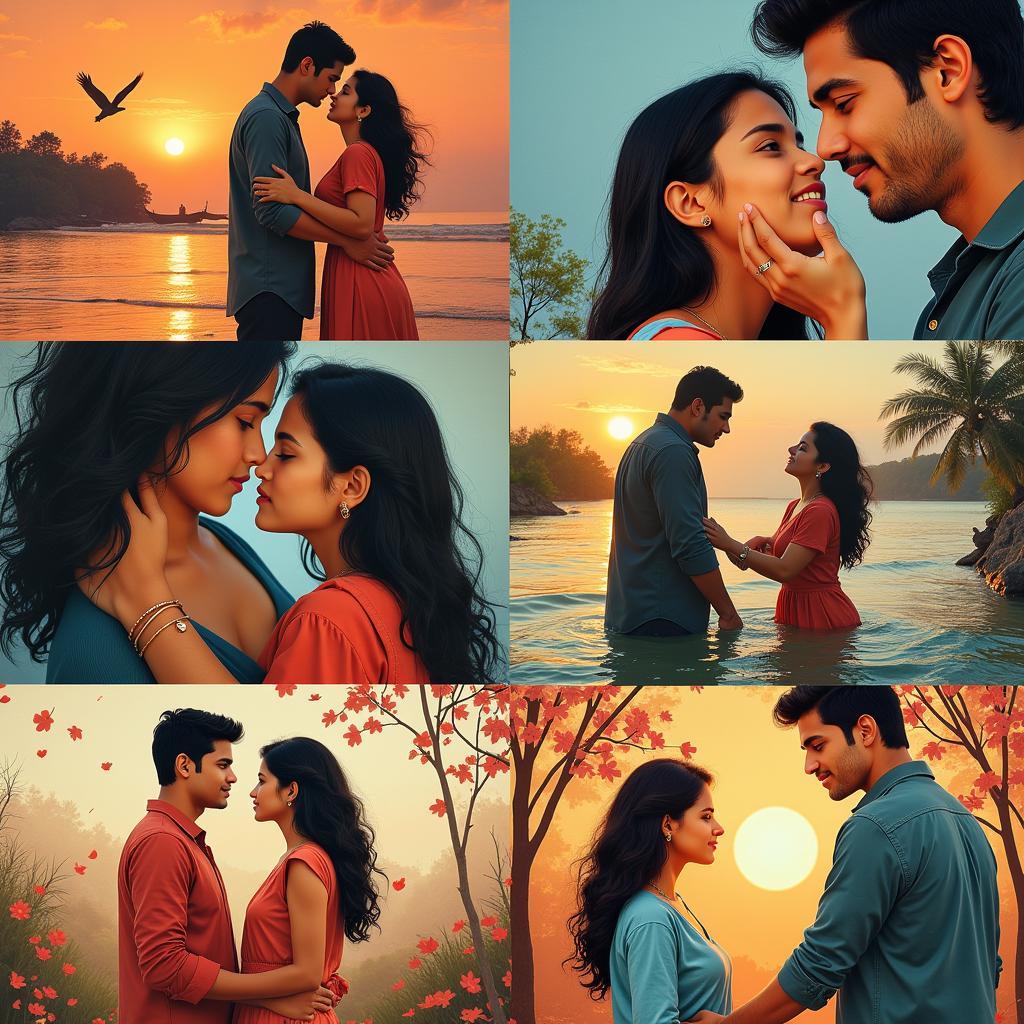 Different Themes in "Kaash Tum Mere Hote Shayari"