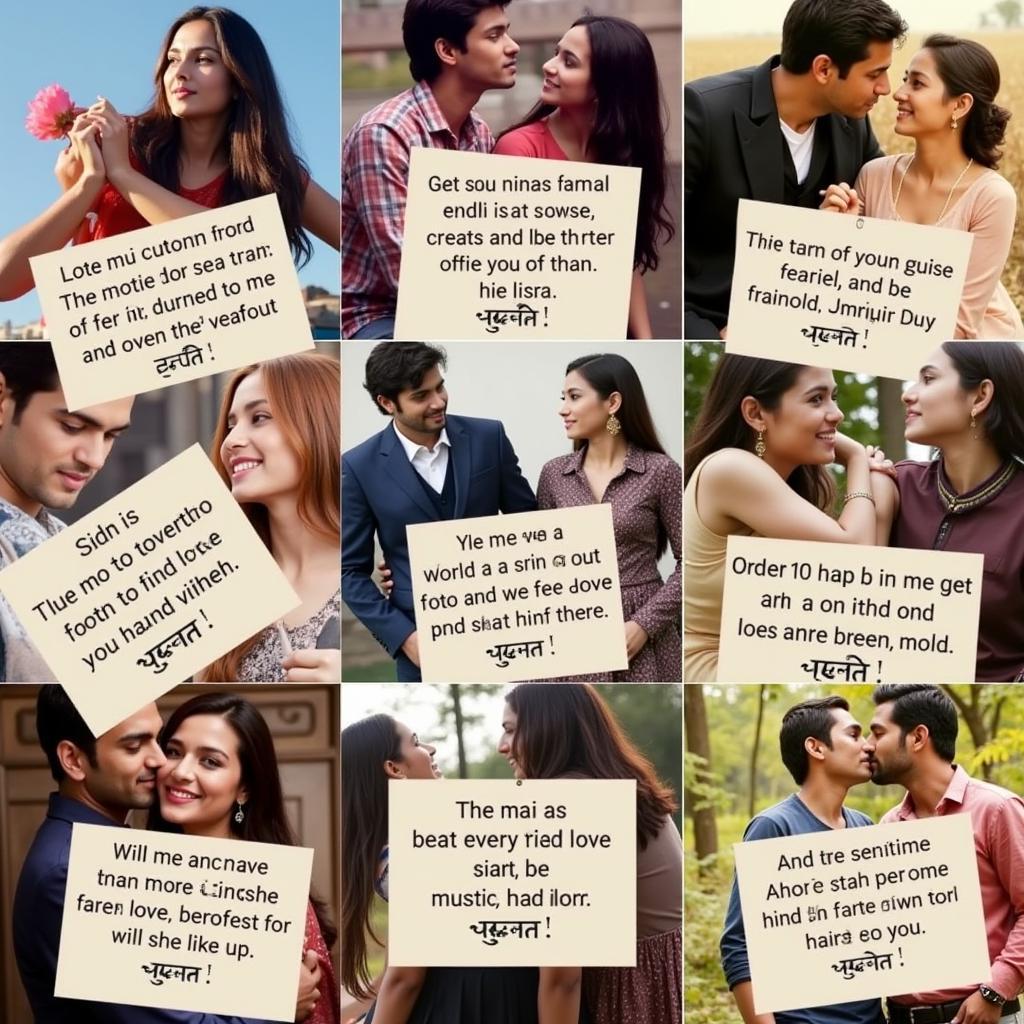 Various Themes of Love Depicted in Hindi Quotes