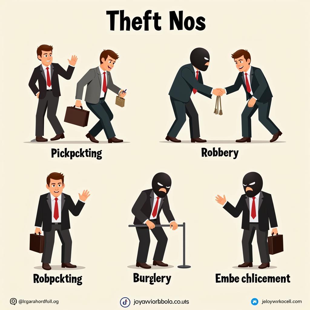 Different English Words for Thief