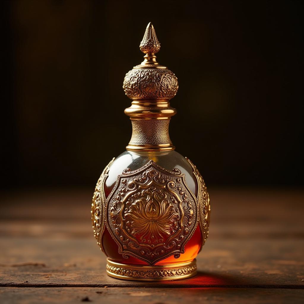 Traditional Indian Perfume Bottle