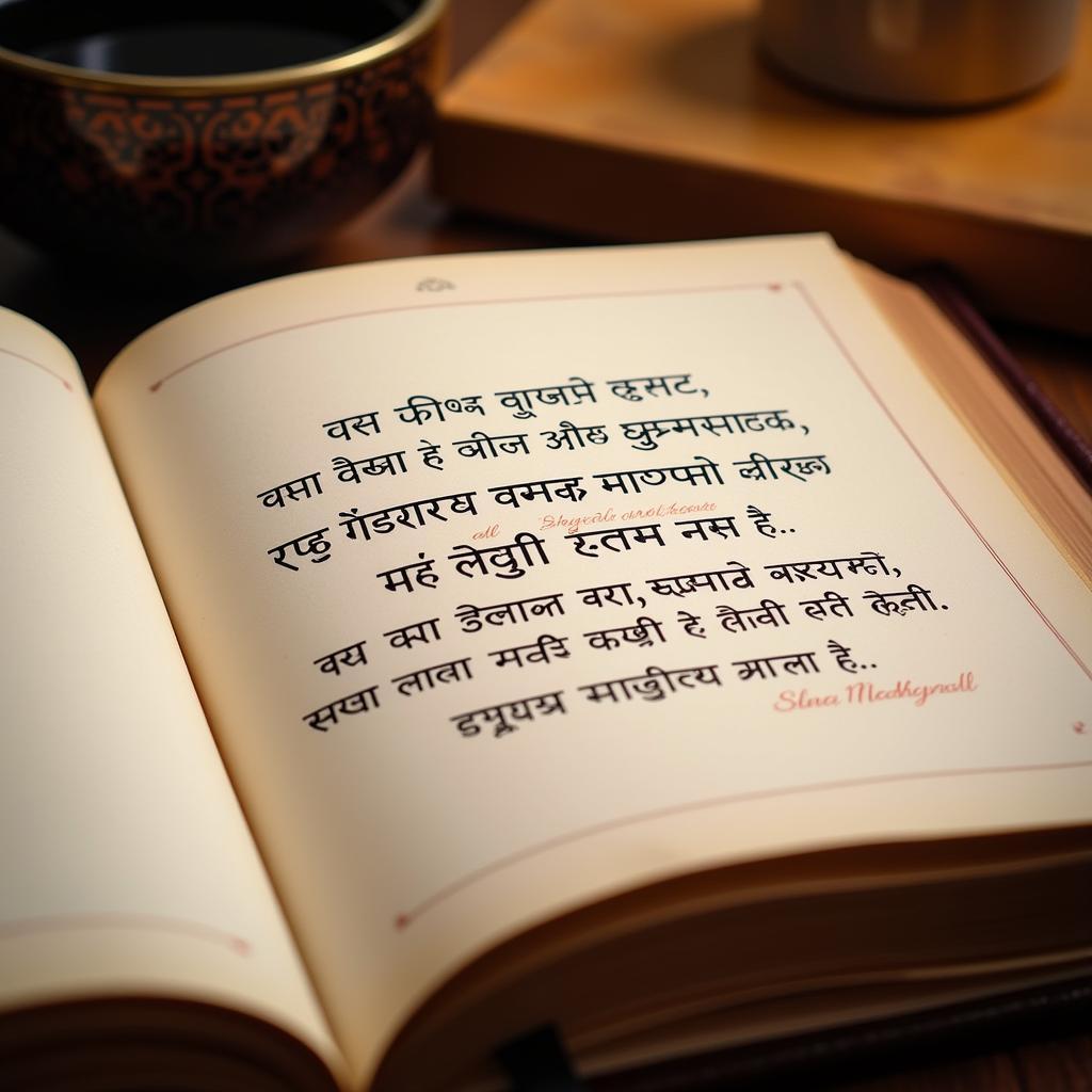 Two Line Love Shayari in Hindi Image