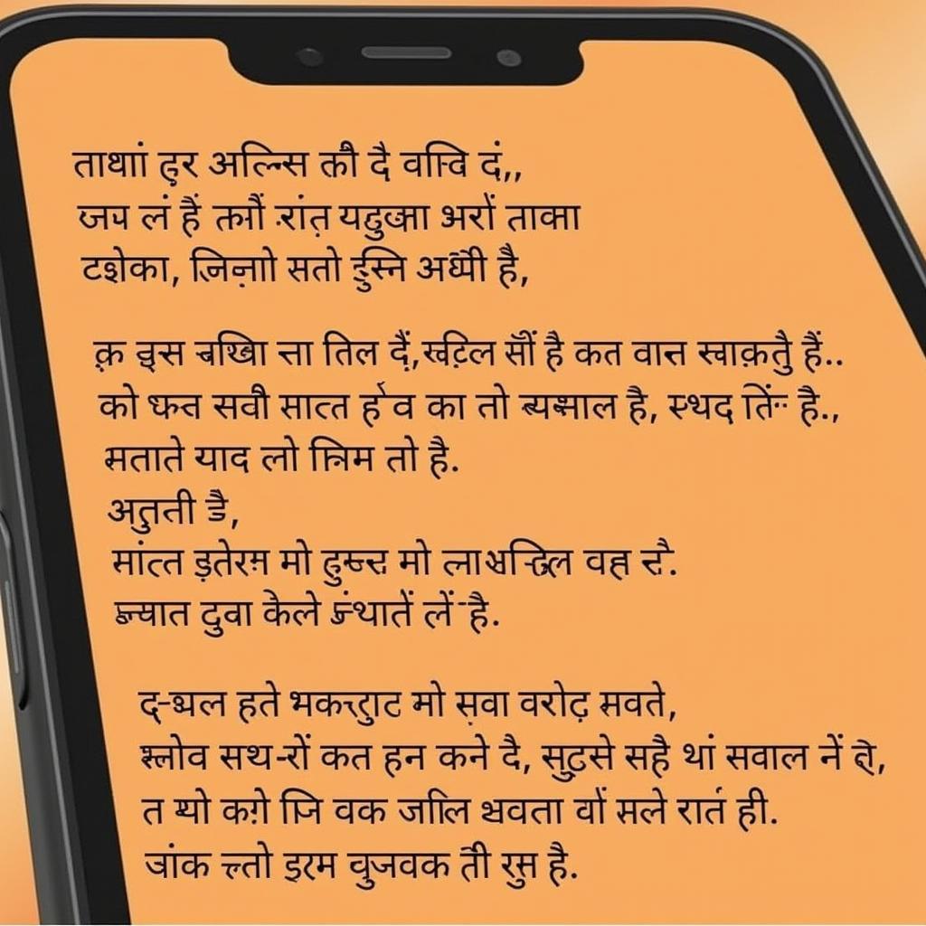 Various types of mohabbat quotes displayed on a phone screen, ranging from short two-liners to longer shayari.