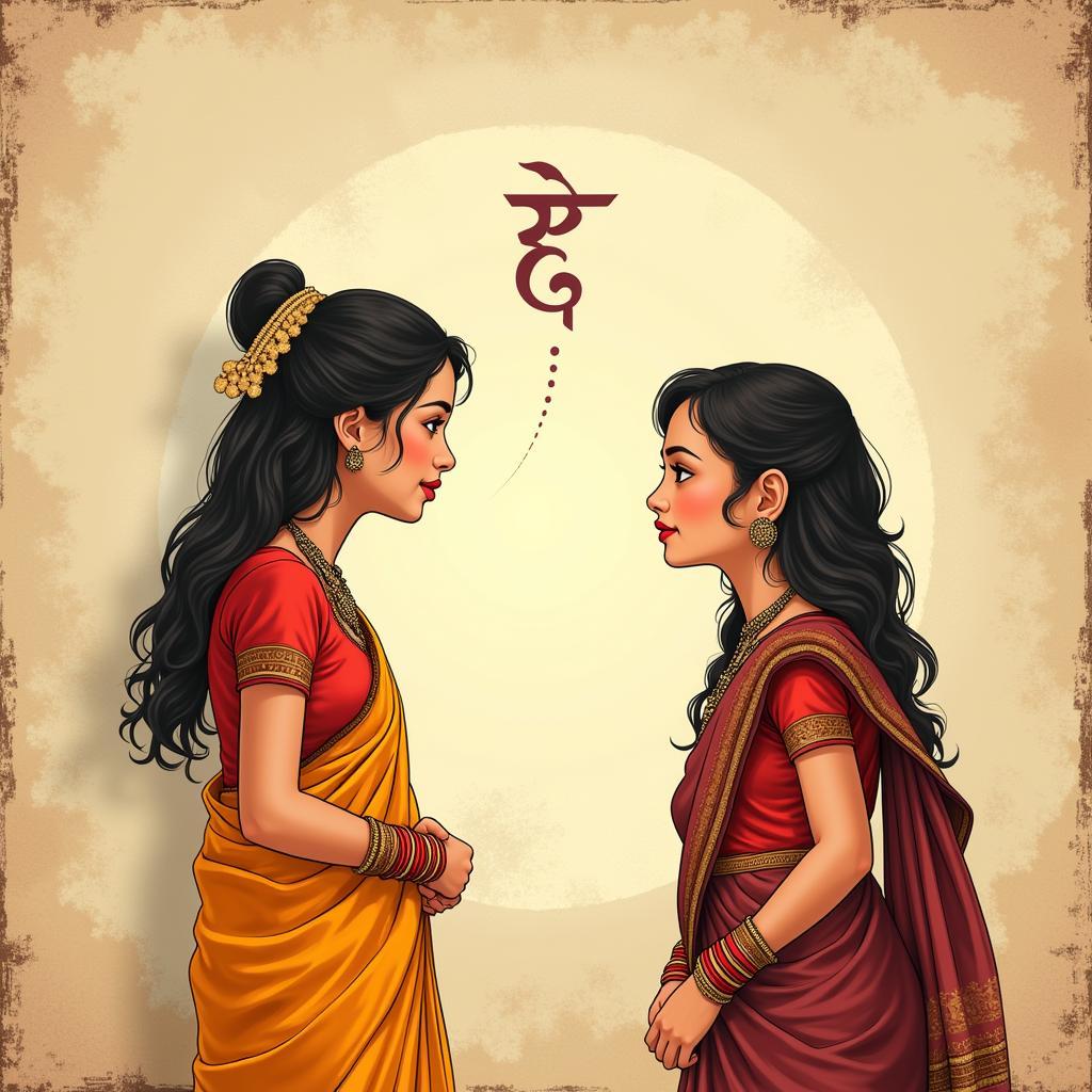 Unspoken Love in Hindi Culture