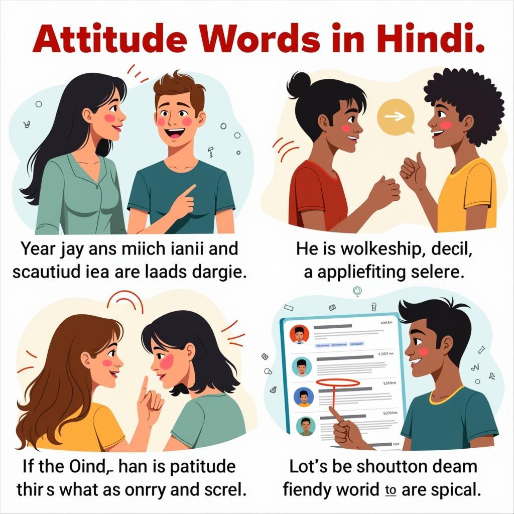 Effective Use of Hindi Attitude Words