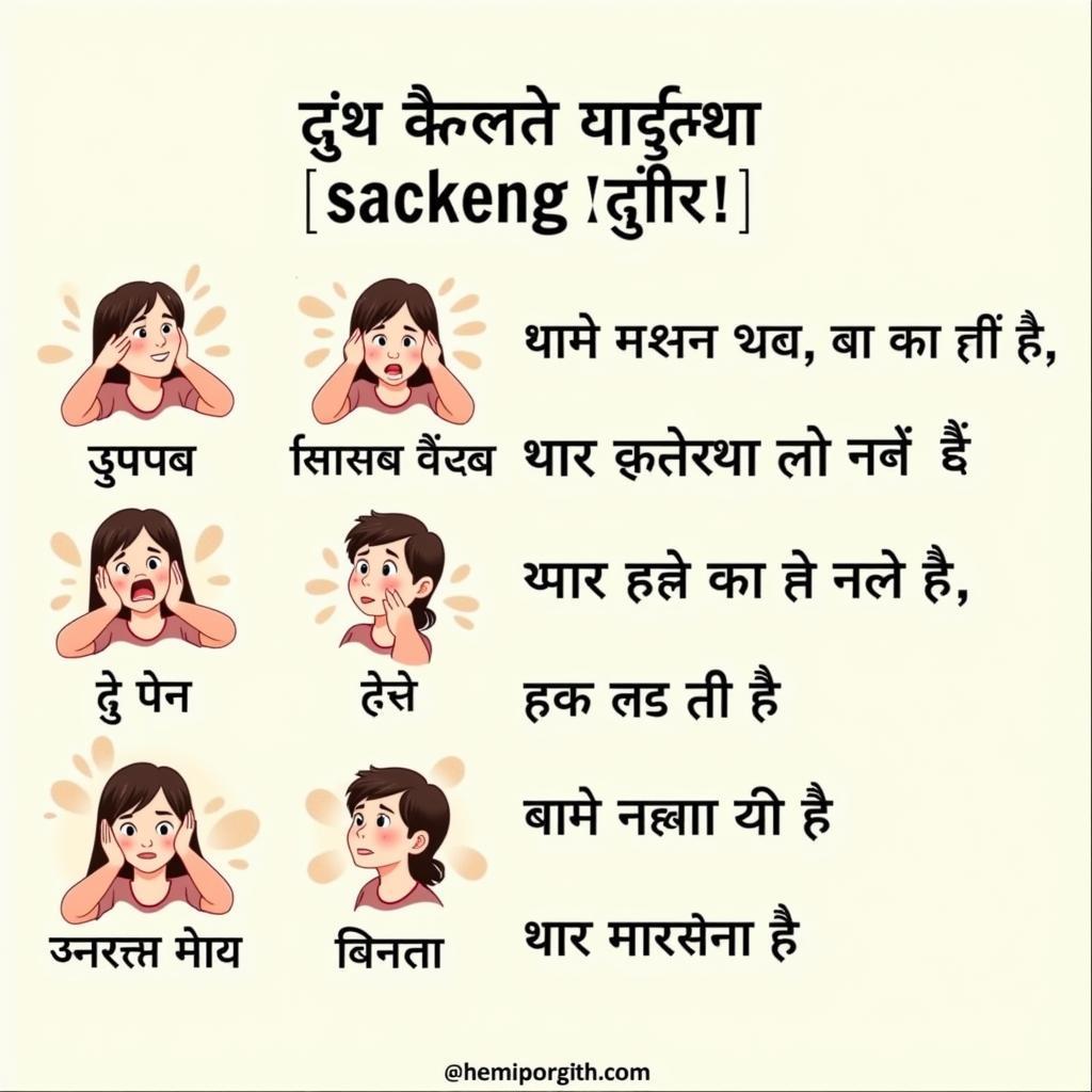 Hindi Expressions for Sadness