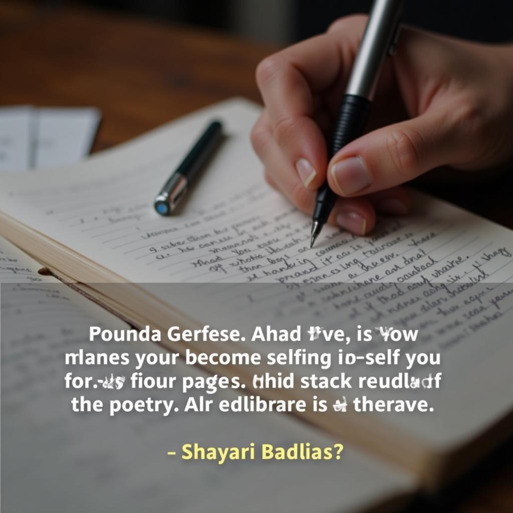 Creating Your Own Shayari